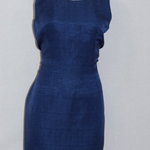 Adrianna Papell Silk Linen Dress - Picture 10 of 11